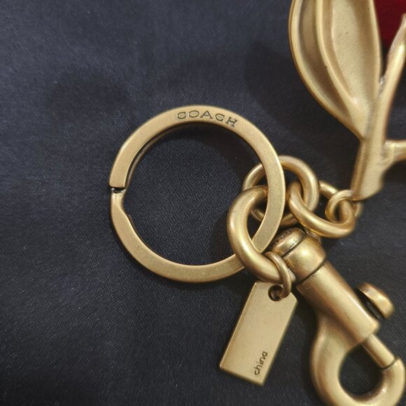 Coach Cherry-Shaped Keychain - Picture 4 of 6